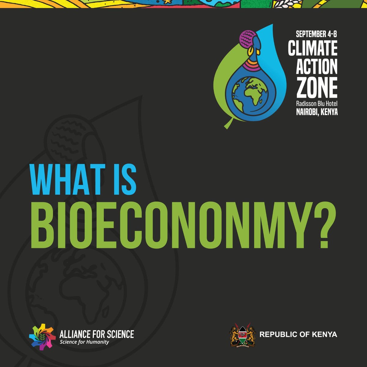 The #bioeconomy is a new model for industry &amp; the economy. It involves using renewable biological resources sustainably to produce food, energy, &amp; industrial goods. It also exploits the untapped potential stored within millions of tons of biological waste and residual materials