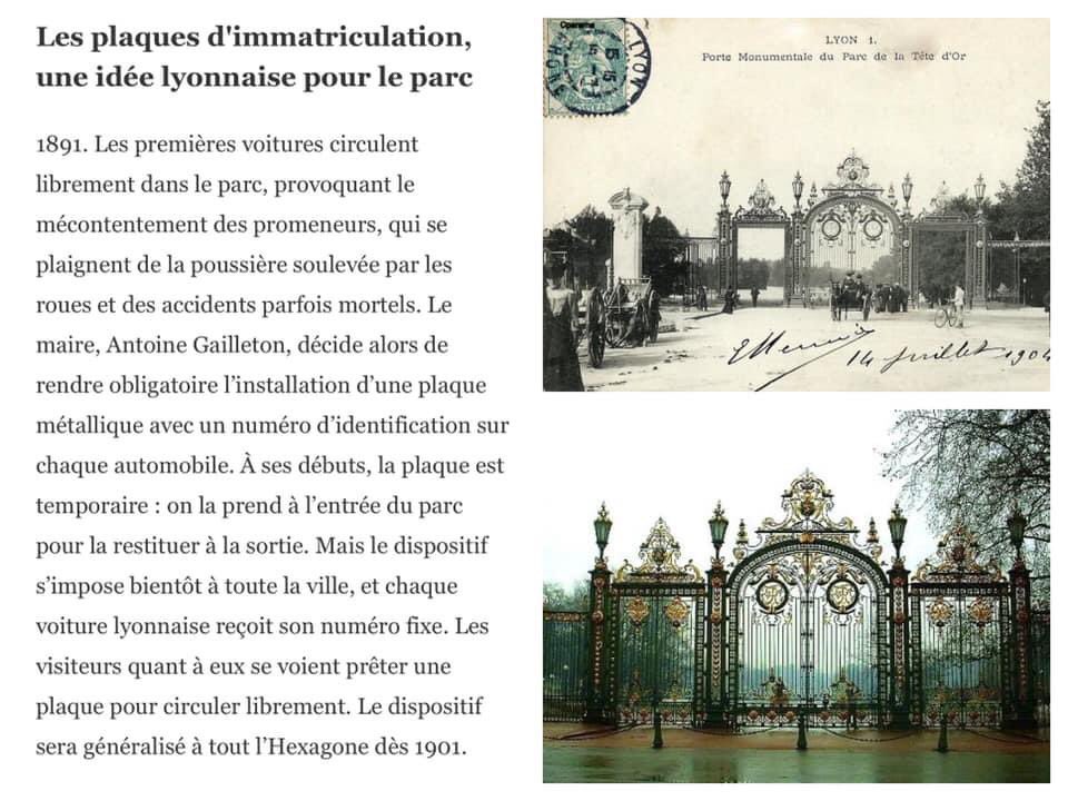 bembelly's tweet photo. Cher @BFMTV | Faux & #FakeNews!
La plaque d’immatriculation est une invention lyonnaise de 1891 au Parc de la tête d’or, 2ans avant Paris. Une idée d’Antoine #Gailleton, du Maire de @villedelyon, je répète, #MadeinLyon!
⤵️Merci de corriger (vite !)
https://t.co/UXL6K7pRwB https://t.co/8QIr602vF5