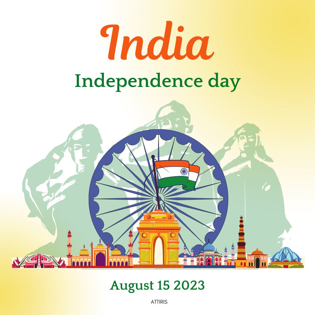 Attiris_'s tweet photo. May this day remind us of the sacrifices made, the progress achieved, and the unity that binds us as a diverse and vibrant country.  Jai Hind! 🇮🇳🫡
#IndependenceDay #IndependenceDayIndia #15august2023 #JaiHind #freedom #IndianFlag #Indians #ProudIndian https://t.co/rkNVUQpG8f