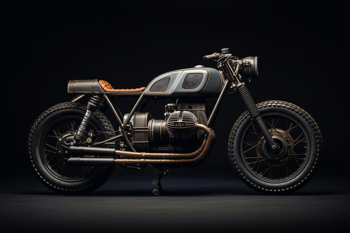 blackoceanAI's tweet photo. Hello all, this is my first post on Twitter and I would like to share some of my Midjourney art. This is from a vintage motorcycle project I have been working on. Hope you enjoy and follow for some more of my work 🙏 #midjourney #AIart #GenerativeAI #motorcycles https://t.co/PC0hnpf2Zc