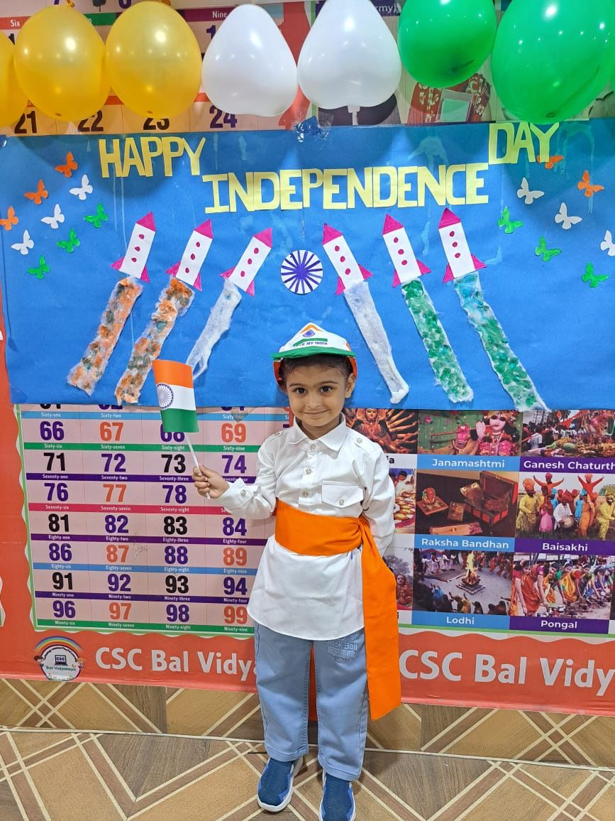 CSC Bal Vidyalaya also celebrates Independence Day in Faridkot district of Punjab. @ashi_apple @PunjabSpm @CSCegov_