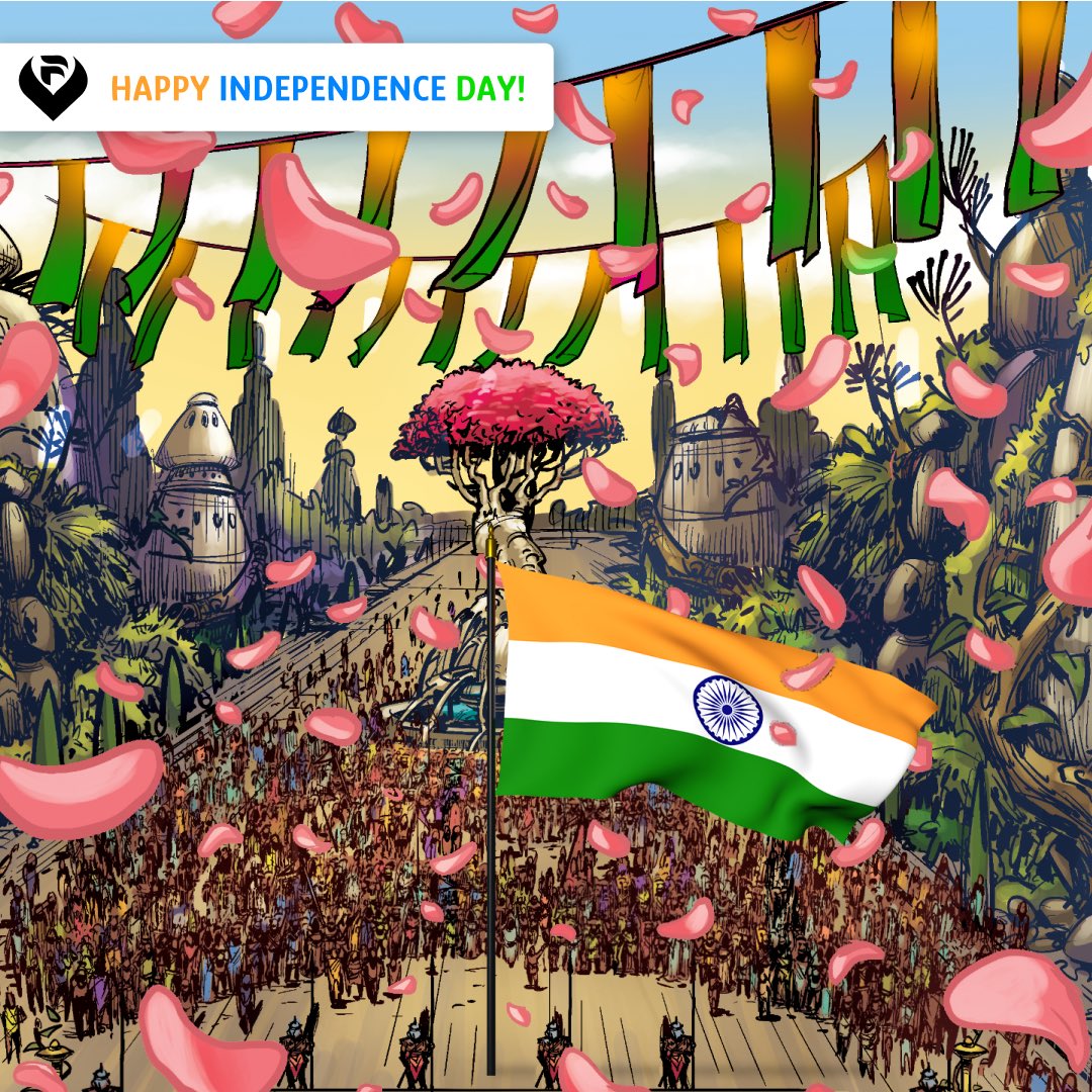 On this day, let us remember the sacrifices made by our freedom fighters and celebrate the freedom that we enjoy today. Happy Independence Day!

Jai Hind! Jai Bharath! ❤️ 🇮🇳 

#FreedomStruggle #AzadiKiDuniya #IndiaComics #triumphofindependence #india