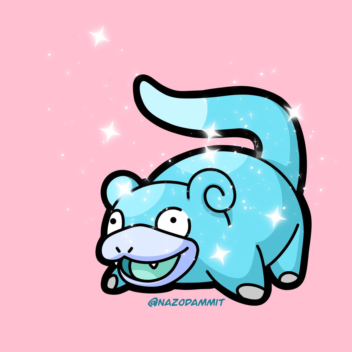 Slowpoke
Pokédex #: 79
Type: /
Weight: 79.4 lbs
Height: 3ft 11in
There are some places slowpoke is worshipped because of a long-standing belief that whenever slowpoke yawns, it rains 
✨alt shiny✨
Free Wallpaper Below 
#pokemon #pokemongo #artmoots