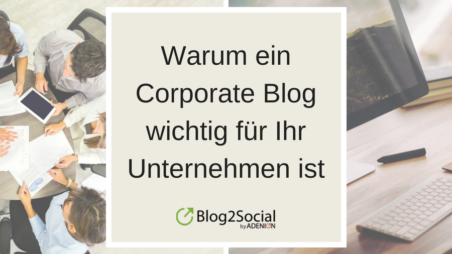 Blog2Social's tweet photo. Ein Corporate Blog hat nach wie vor eine wichtige Bedeutung in der Unternehmenskommunikation. Doch oftmals bleibt der Erfolg eines Corporate Blogs weit hinter den Erwartungen zurück und das hat viele Gründe. #BlogMarketing #Blogparade #CorporateBlog
https://t.co/eC772x4eOs https://t.co/uTTF5b8BPe