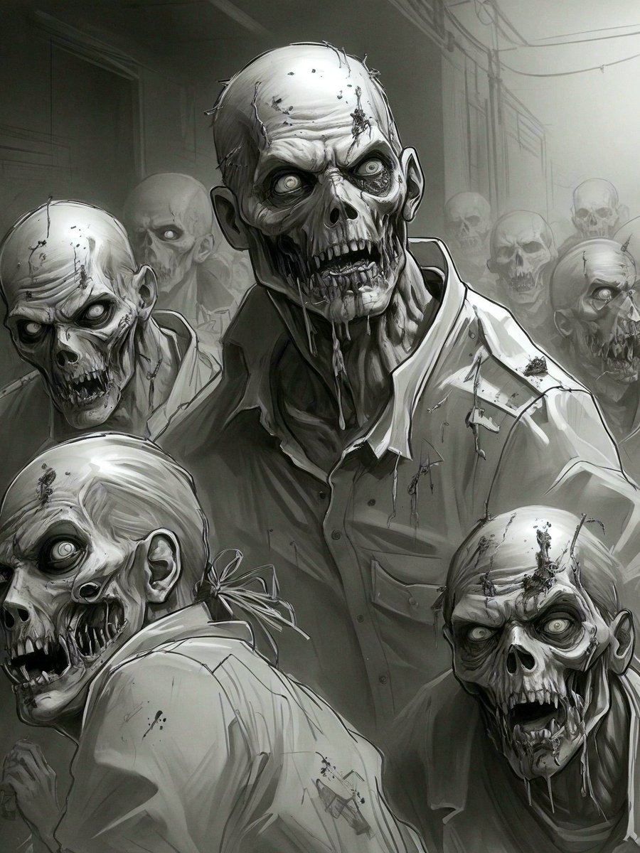 AristarchusAI's tweet photo. #zombie #AIart Made @leonardoai https://t.co/V4q5Irx60O