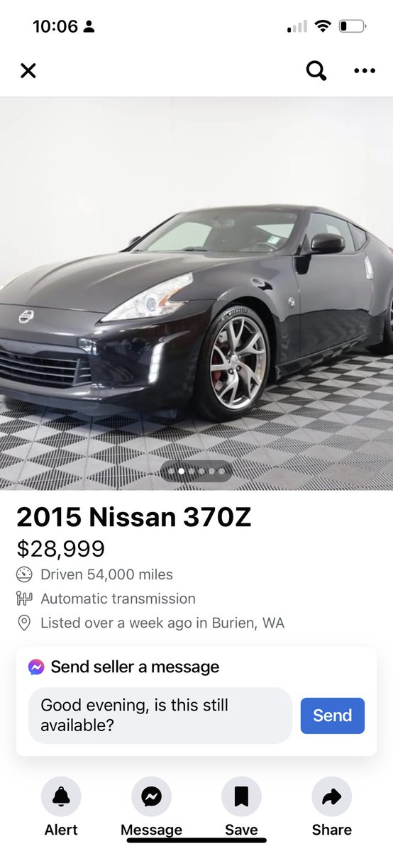 JD_Swing26's tweet photo. WHOS GONNA BUY THIS 
Ur getting at MOST 15k for an auto Z idc the mileage that mf old and tranny bouta go the moment ur off the lot https://t.co/omNSDcfQfS