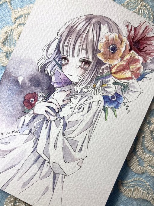 最終日です、最後までよろしくお願い致します…! こちらの3点がお迎え可能のドローイングとなっています。 