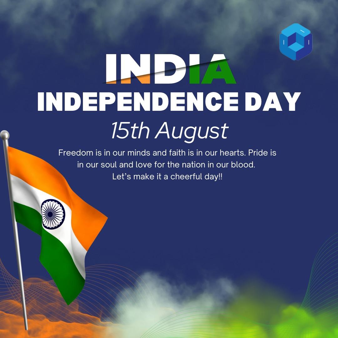 Celebrating 76 Glorious Years of Indian Independence! ✨✨

Proud to be a part of a nation that embodies unity, diversity, and progress.
Happy Independence Day🎉
.
.
.
.
.
#Pqube #IndependenceDay #tricolor #India #incredibleindia #TechForProgress