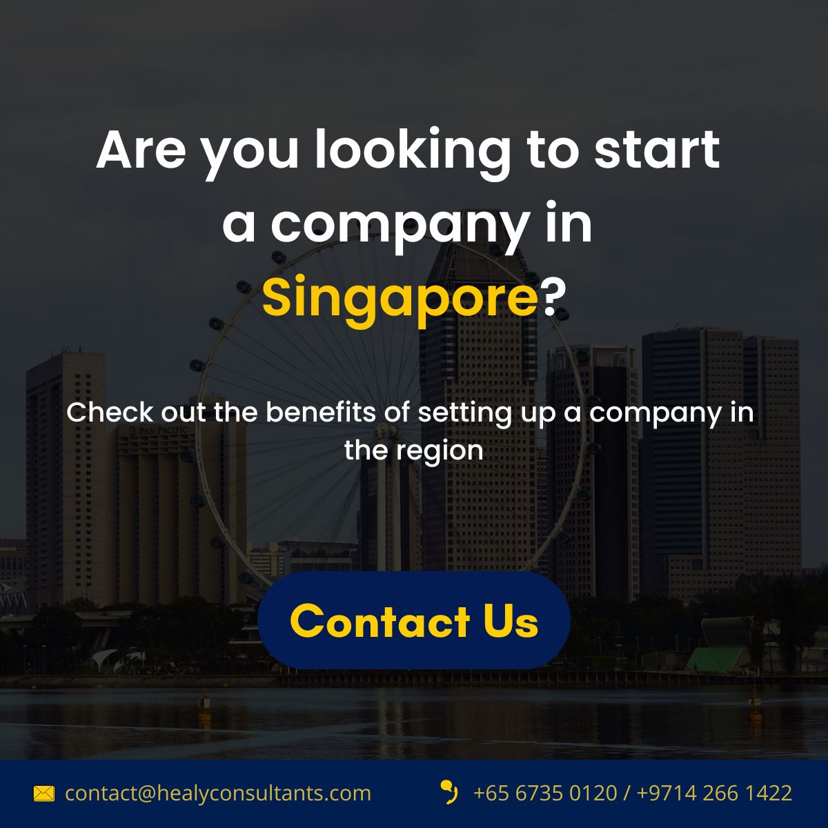 🌏 Why Singapore, you ask? From its strategic location 📍 to its robust business ecosystem 🌳, the City 🇸🇬 offers an incredible platform for your business. Stay tuned to find out more! healyconsultants.com/singapore-comp…  

#SingaporeBusiness #GlobalEntrepreneur