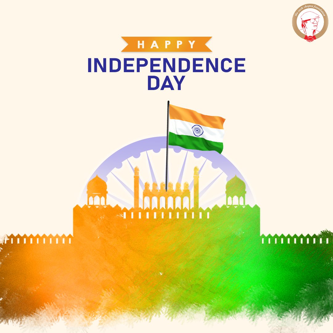 Wish you a very Happy Independence Day. Jai Hind🇮🇳 . . . #independenceday #independenceday2023 #YashChopraFoundation #transforminglives #yrf #yrfilms #adityachopra #yashchopra #filmindustry