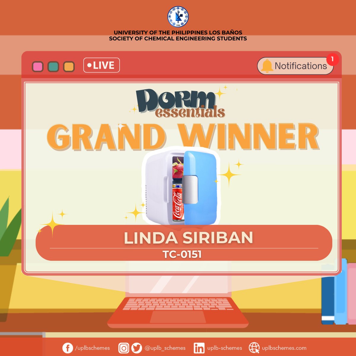 UPLB_SChemES's tweet photo. 📷📷 The odds were in their favor, and now the prizes await to be claimed by them. Congratulations to the winners of this midyear’s 𝗗𝗼𝗿𝗺 𝗘𝘀𝘀𝗲𝗻𝘁𝗶𝗮𝗹𝘀 𝗣𝗮𝗰𝗸𝗮𝗴𝗲 𝗥𝗮𝗳𝗳𝗹𝗲! 📷📷 https://t.co/Spgt2dvXgU