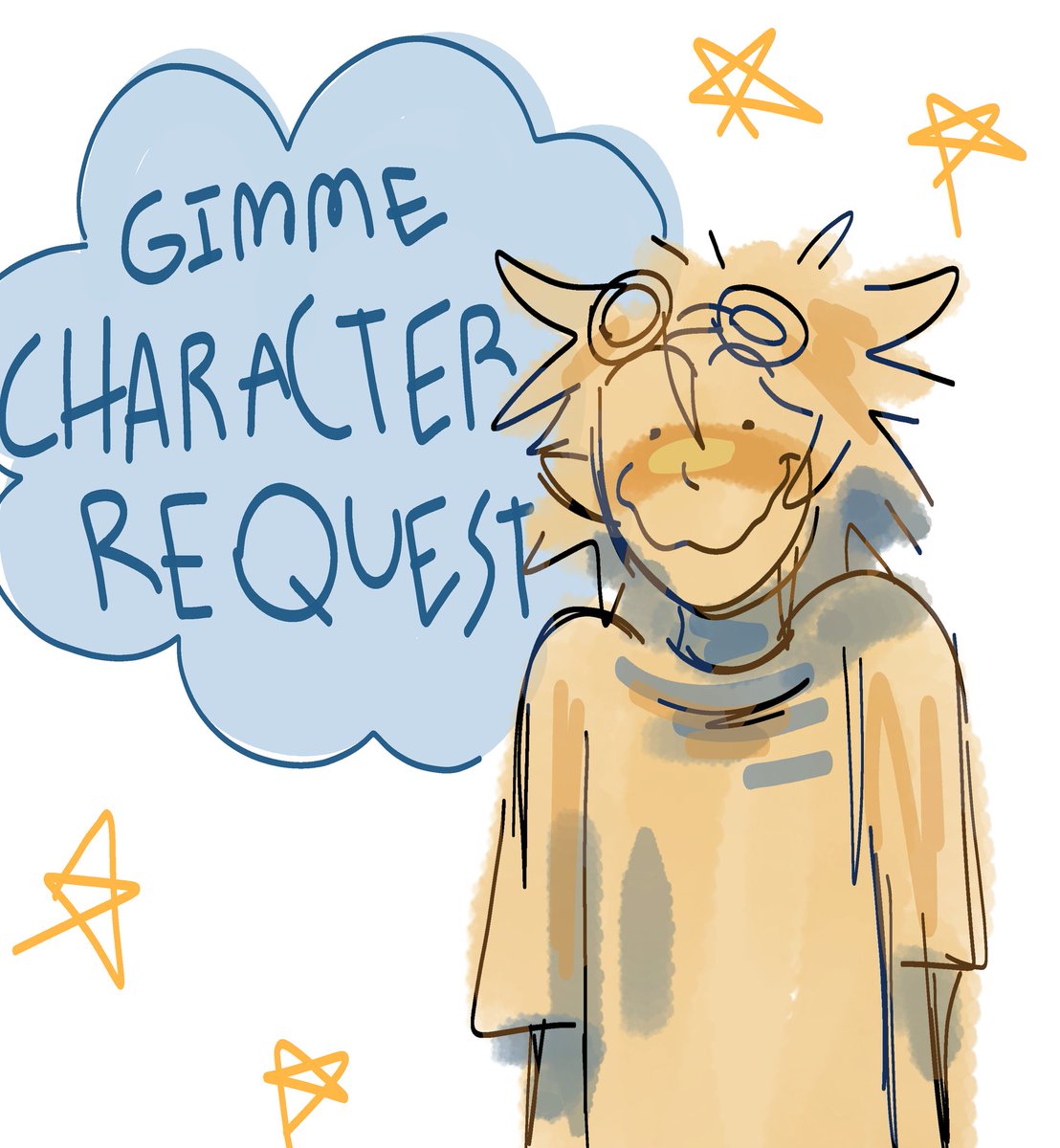 starcrumbes's tweet photo. Hi evryone! Im really sorry for not posting arts for a week ive been a really art block and not knowing what to draw!? If you gimme character requests itll be super appreciated for me to draw again thank you! #art #characterrequest https://t.co/Gx3ScFS8xP