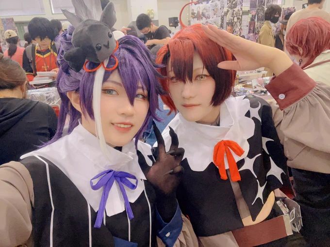 CosplayTHANKS FOR COMING!!!!!!! #holostars #cosplay #tempus #PIHAKKASSO #FlayonsCrayons #CWT64 