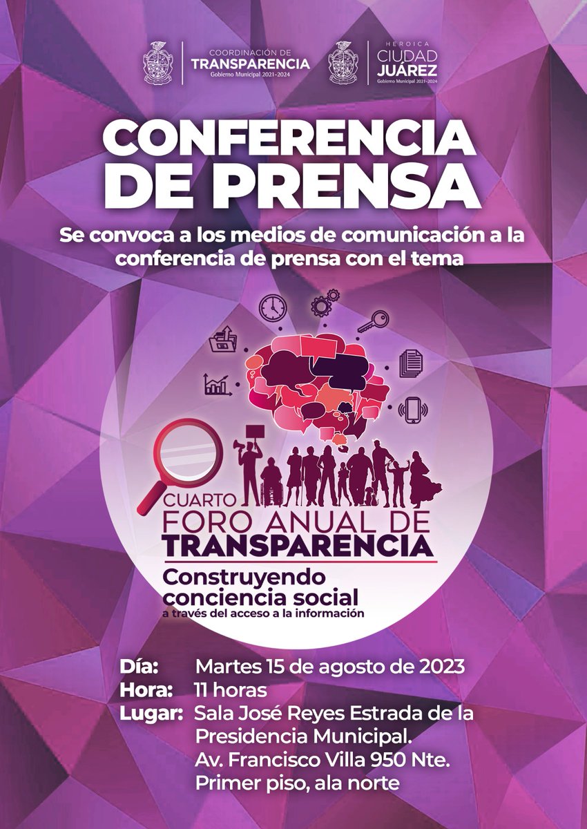 📣 Atención, medios de comunicación.