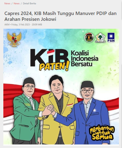 anisanbl12's tweet photo. Faktor PDIP kunci posisi Wapres di PPP, yang bikin Golkar dan PAN merapat ke @Prabowo atas izin @jokowi 

@pengarang_sajak @MarahIchsan @YRadianto @KomikSelow

https://t.co/hOxplFFtLW https://t.co/KyR1hpFZh5