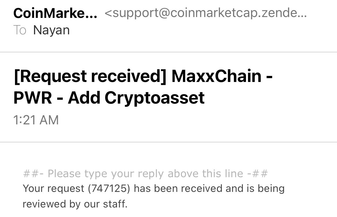 Power on Base (@poweronbase) on Twitter photo Our listing request for #MaxxChain’s native coin, PWR, has been submitted to <a href="/CoinMarketCap/">CoinMarketCap</a> 👀 Our listing request for #MaxxChain’s native coin, PWR, has been submitted to <a href="/CoinMarketCap/">CoinMarketCap</a> 👀