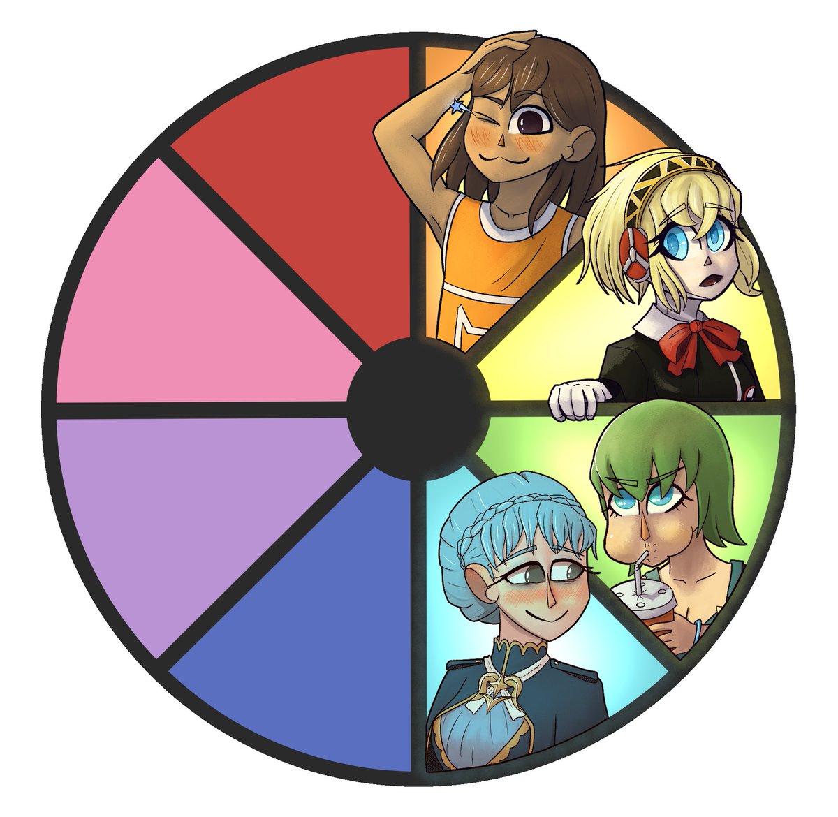 LikeALightArt's tweet photo. Next part of my color wheel challenge, we got Kel from Omori! Hi Kel!
#art #fanart #Persona3 #JoJosBizarreAdventure #FireEmblem #OMORI https://t.co/LHB3OMlaRU