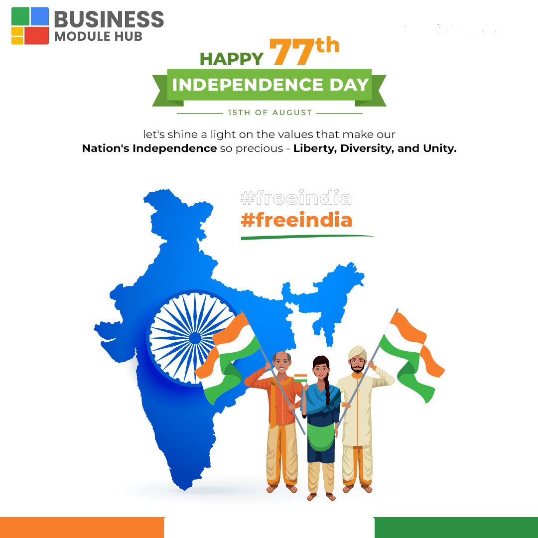 BusinessModule's tweet image. Marching Towards Marketing Freedom...! Wishing you all a Revolutionary 77th Independence Day 🇮🇳
#marketingfreedom
#IndependenceDay
#BMH