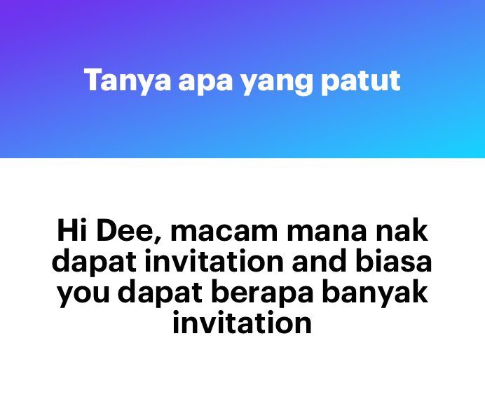 ainiadilah99's tweet photo. Hi, untuk dapat invitation, biasanya profile kena 100% complete, and usually dah ada 1 @ 2 jobs.
I pun jarang dh dapat invitation, tak mcm dulu 😭😭 Sebab dia tgok recent project mostly translation, dah lah translation tak banyak dalam tu 🥲
#AskDee https://t.co/MiqcAPkek9 https://t.co/F31XdQymvQ