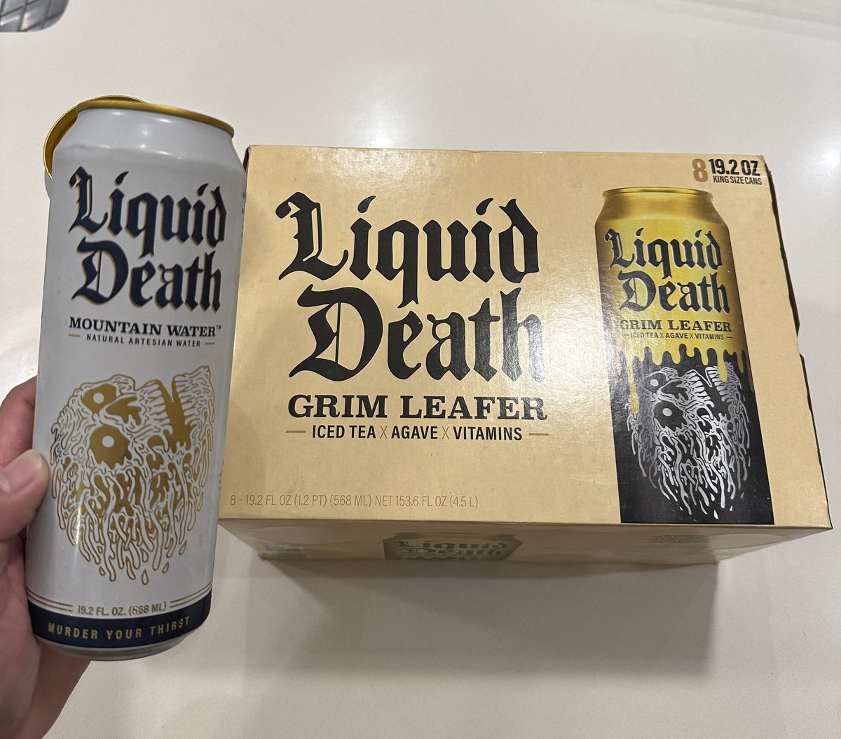 Liquid Death  Masked Death Koozie (2-Pack)