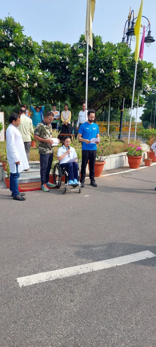SAI_KSSRDelhi's tweet image. 77th Independence Day Celebration at Dr Karni Singh Shooting Range by Shooters and Staff.

Wishing you a day of happiness, peace, and harmony as we honour our Nation&apos;s true independence.