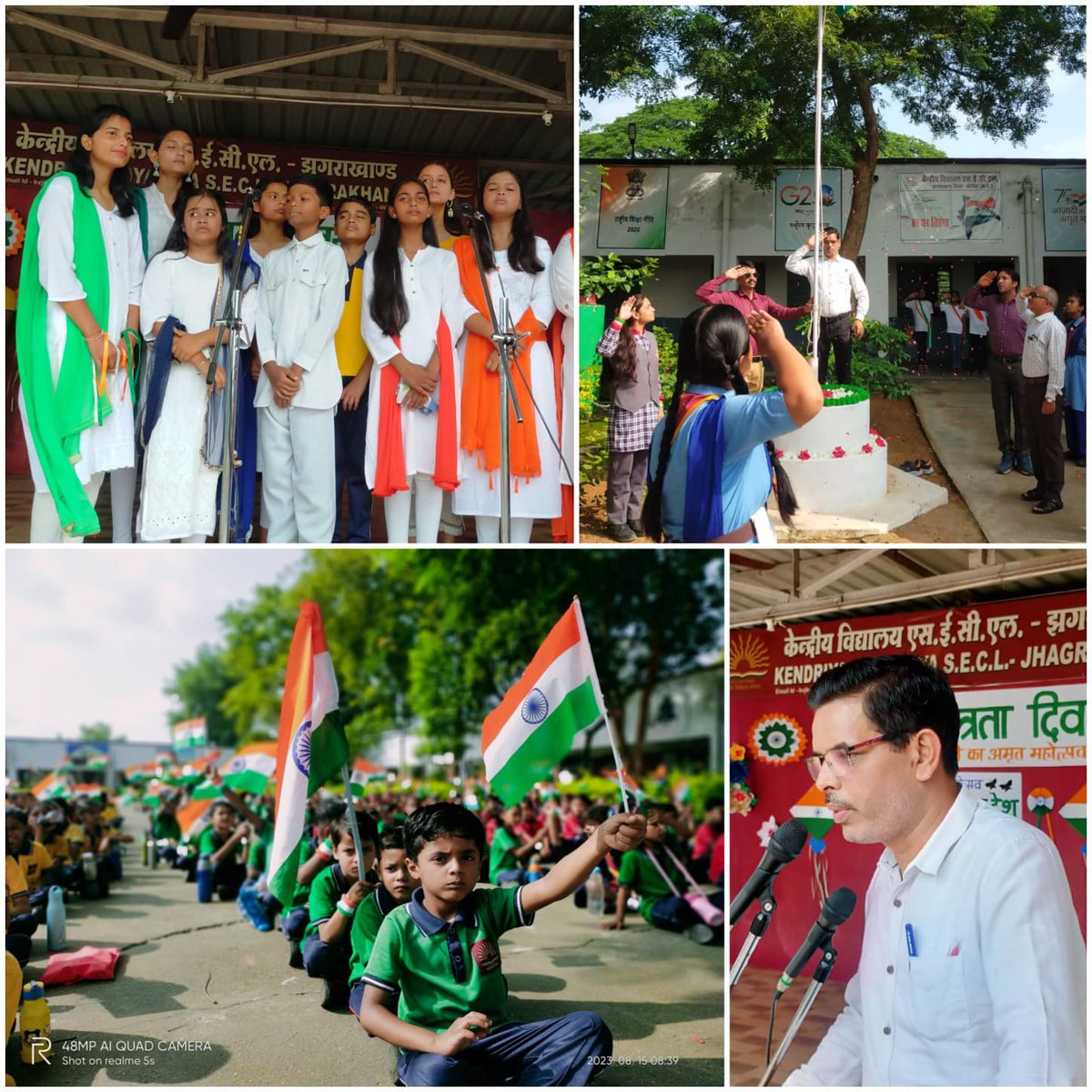 SeclKendriya's tweet photo. स्वतन्त्रता दिवस समारोह  @ केंद्रीय विद्यालय एस.ई.सी.एल. झगराखांड
@RaipurRo
@KVS_HQ https://t.co/fZNcIv8Ov4