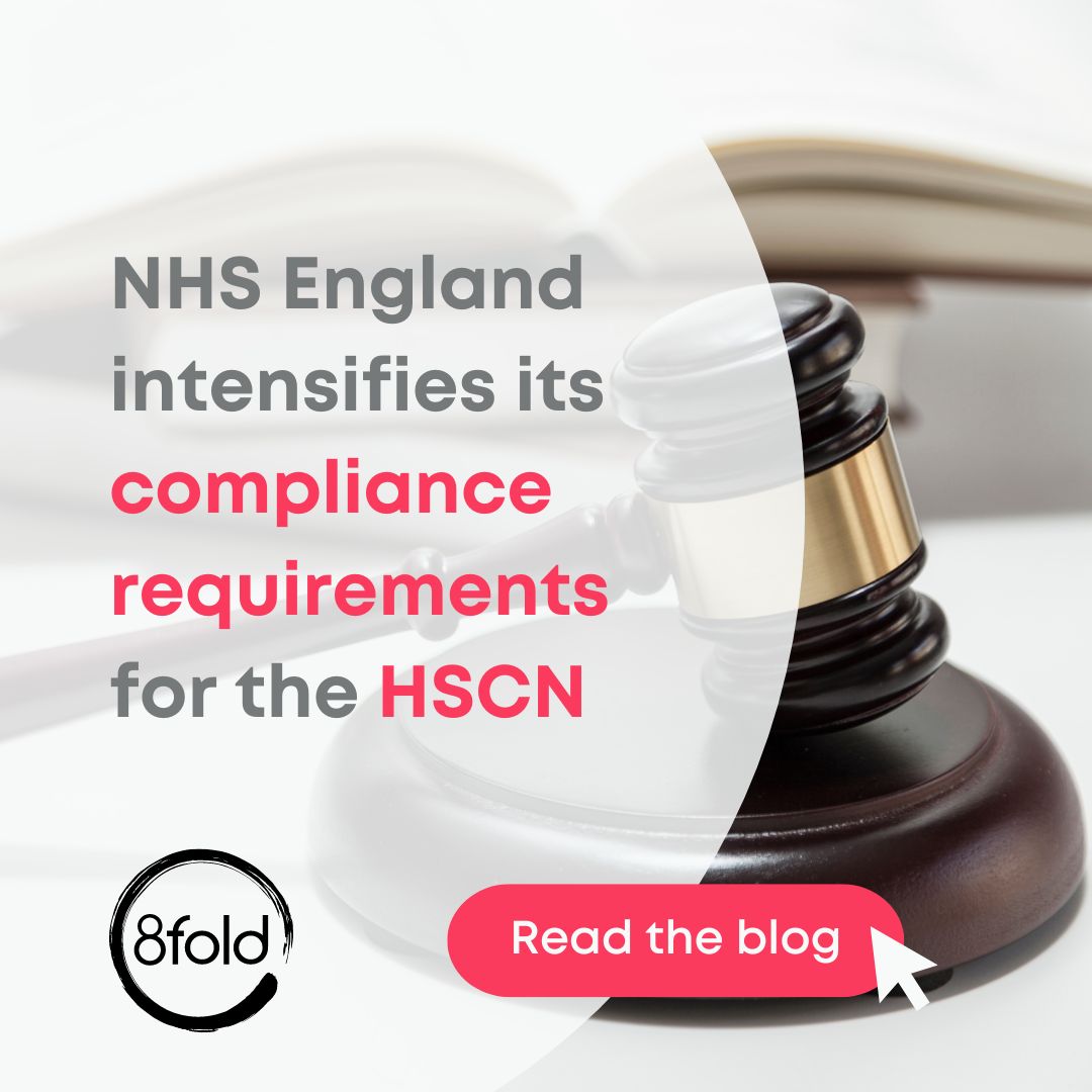 8foldgovernance's tweet photo. As NHS England intensifies its compliance requirements for integration with the Health and Social Care Network (HSCN), what does it mean for health tech suppliers? Get all the insights in our latest blog: https://t.co/iXWwJsOAFc 

#HealthTech #HSCN #ComplianceChanges https://t.co/O5EdmTuuDL