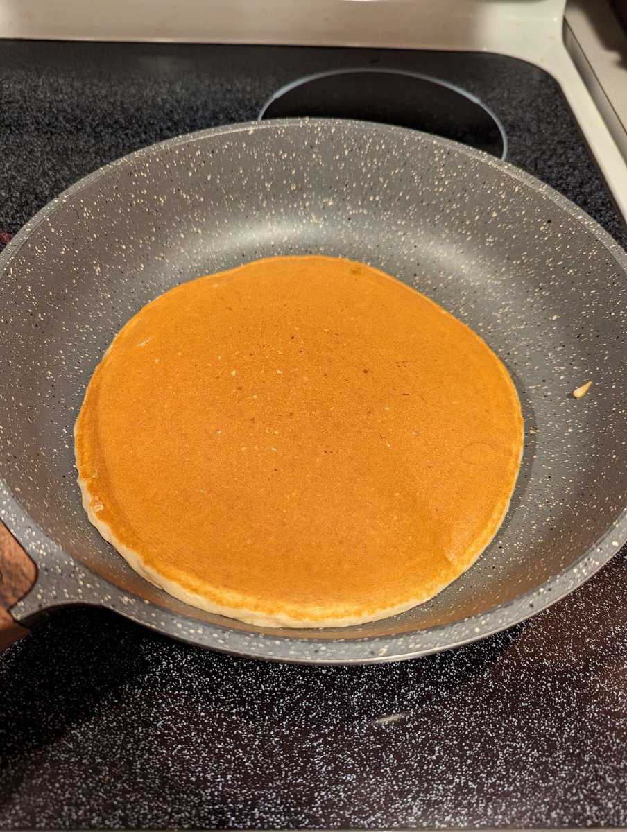 I did it. I made the perfect pancake.