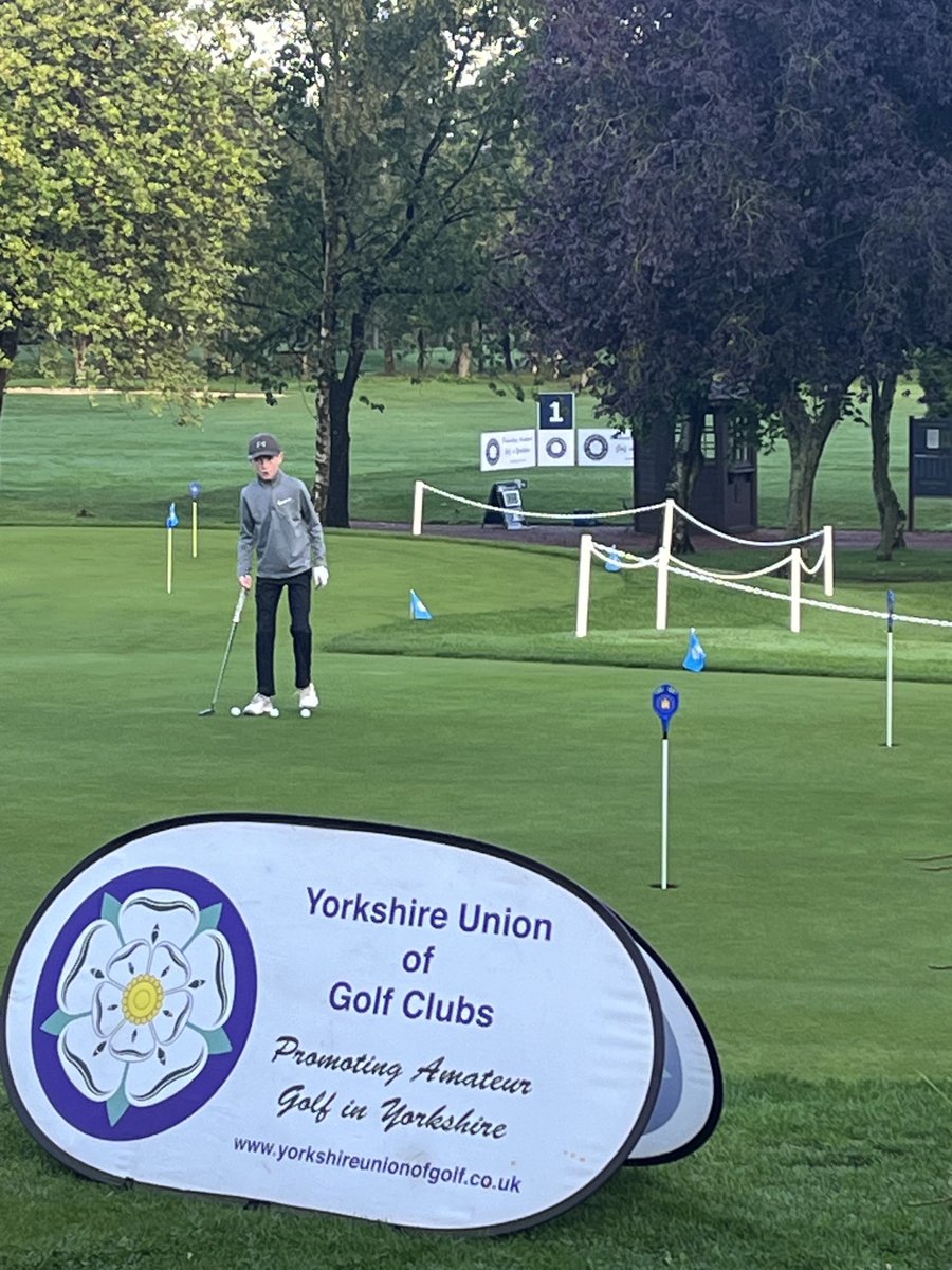 All set for U14s and U16s championships today ⁦<a href="/MGC1908/">Middlesbrough Golf Club</a>⁩