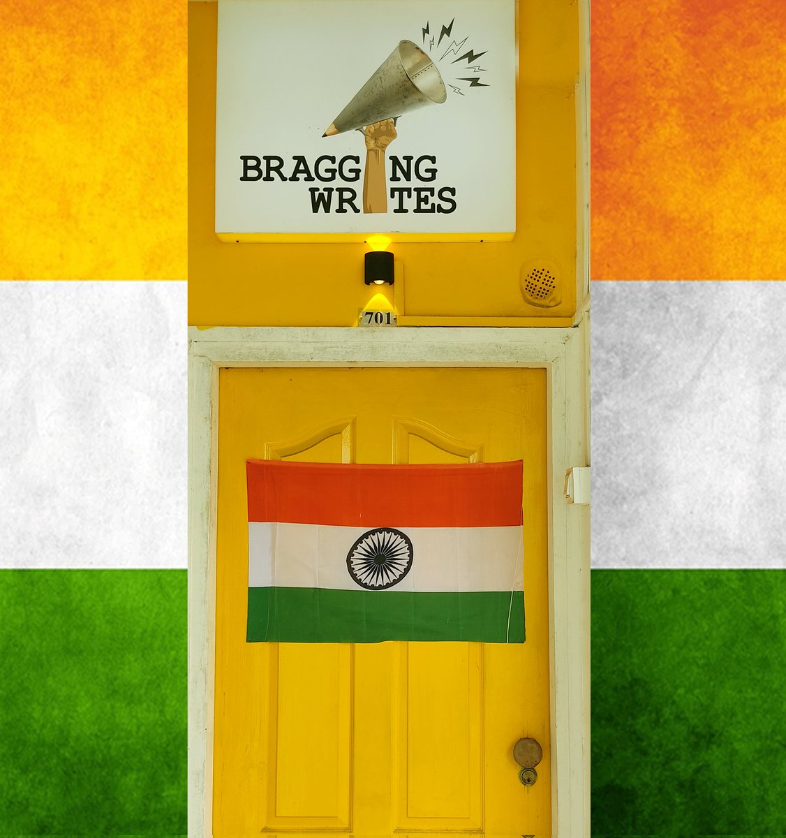 Braggingwrites_'s tweet photo. As we progress into another significant year of our country's independence, everyone here at Bragging Writes wishes you a Happy Independence Day!

Jai Hind!

#indianindependenceday #BraggingWrites https://t.co/n76HEYd1no