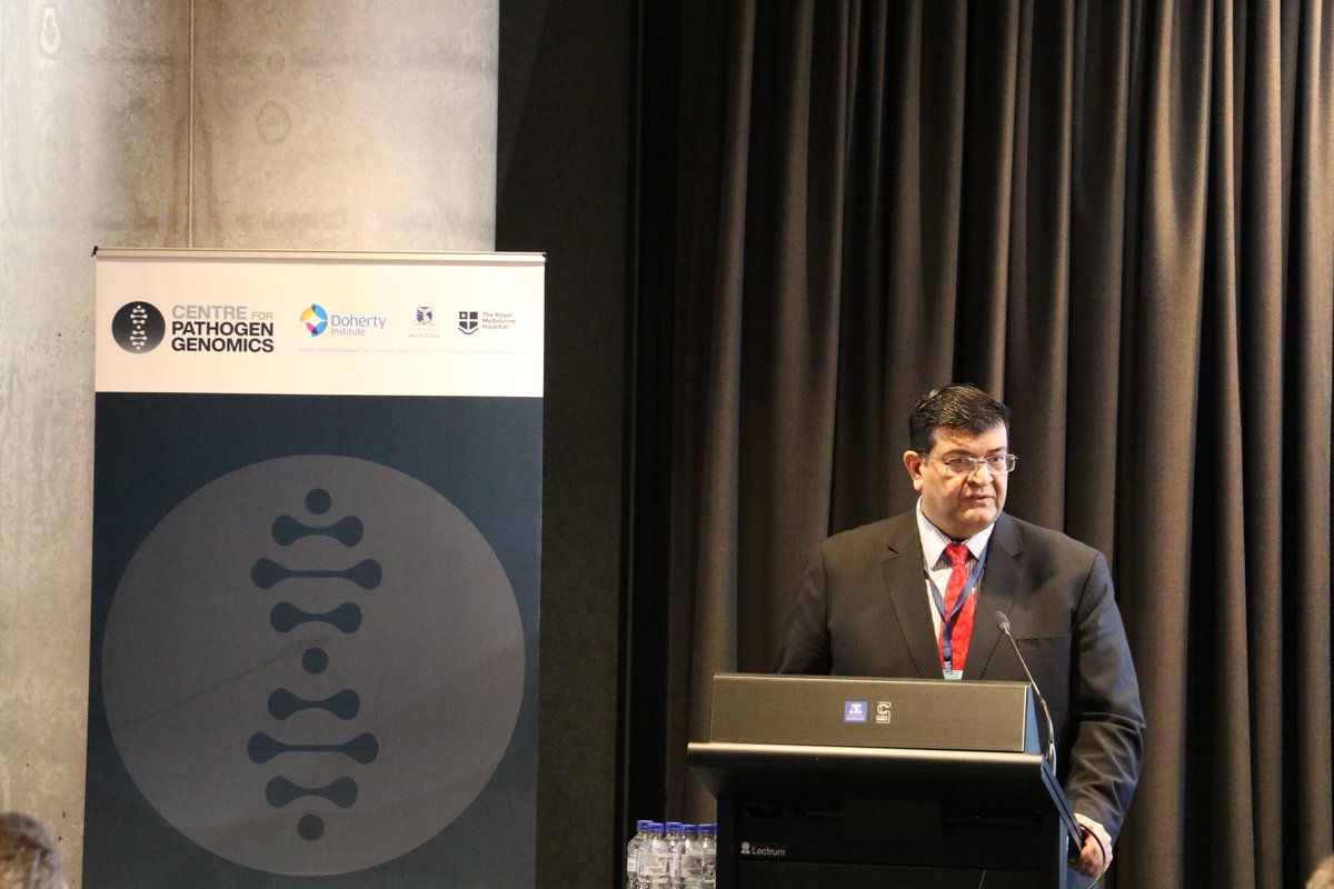 Dr Muhammad Salman <a href="/NIH_Pakistan/">NIH Pakistan</a> on the scope of pathogen genomics in #Pakistan, how it was utilised during #COVID19 and future opportunities #CentreforPathogenGenomics #globalhealth #publichealth <a href="/tstinear/">Tim Stinear</a> <a href="/BenjaminHowden/">Benjamin Howden</a> <a href="/torstenseemann/">Torsten Seemann</a> <a href="/TheDohertyInst/">Doherty Institute</a> <a href="/UniMelbMDHS/">UniMelb MDHS</a> <a href="/TheRMH/">The Royal Melbourne Hospital</a>