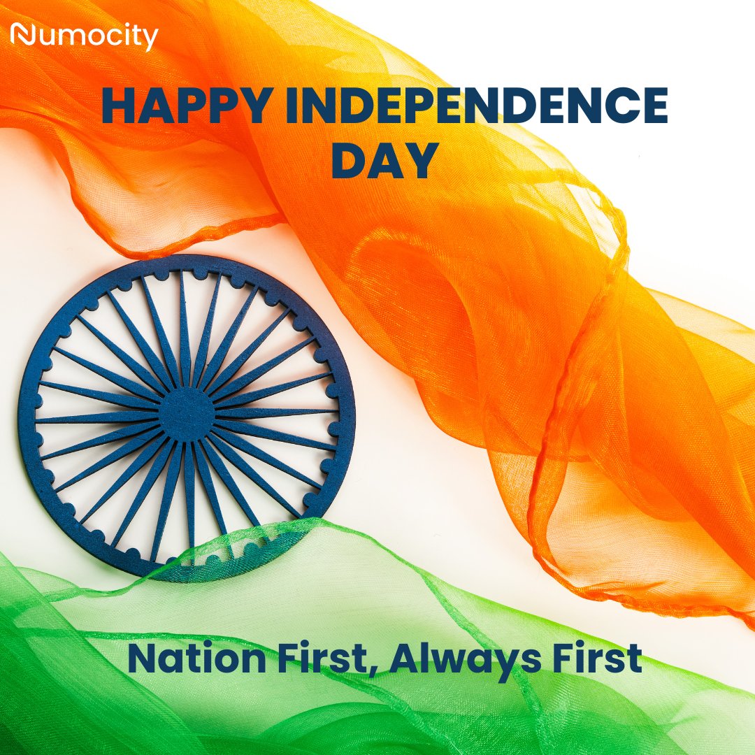 Nation over anything!

From this Independence Day let's remember to put #NATIONFIRST and set a reminder of the future we want for our country.🇮🇳

numocity.com
 #nationfirstalwaysfirst #numocity #independenceday #evcharging