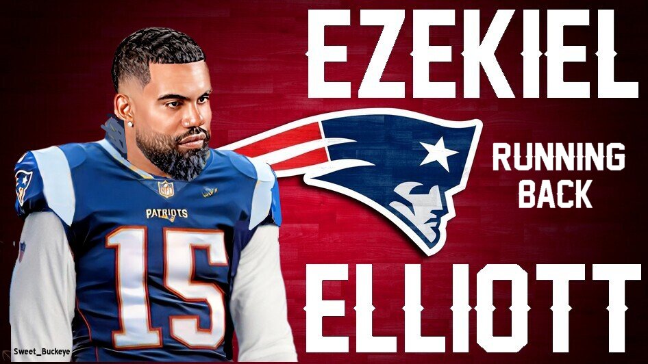 @EzekielElliott New team...new haircut.  All things are right with the world again! #NewEnglandPatriots #Zeke #AllThingsNew #FifteenIsOnTheScene