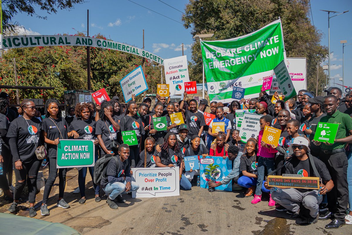 Climate Clock Africa tweet media