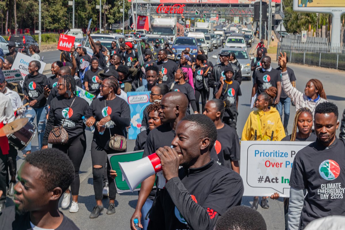 Climate Clock Africa tweet media