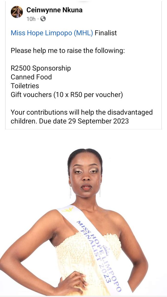 We are requesting donations.