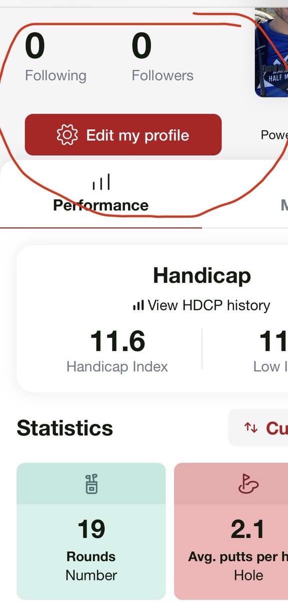 DWowzers's tweet photo. @GolfCanada I believe you misunderstand - I am referencing your NEW app (and I have confirmed I have the most recent update). Last version I followed 12, and had 6 follow me back. Where did they go? And let’s say they’re gone - why doesn’t the request button work anymore? See image/video. https://t.co/bBL5r1HifV