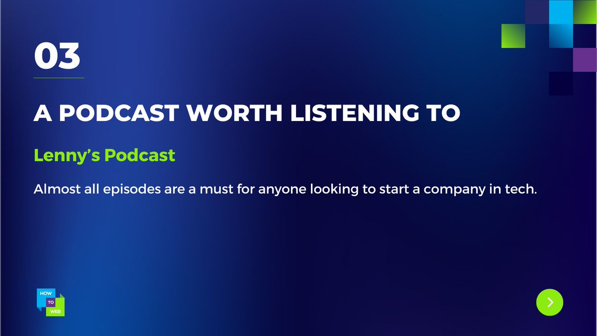 how_to_web's tweet image. 4/7 
Check it out 👉🏻 lennyspodcast.com

#podcasts #techinsights #techpodcasts