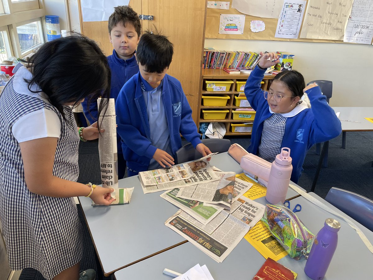 4R kicking off Science Week with a STEM challenge! <a href="/StJohnsParkPS/">St Johns Park PS</a>