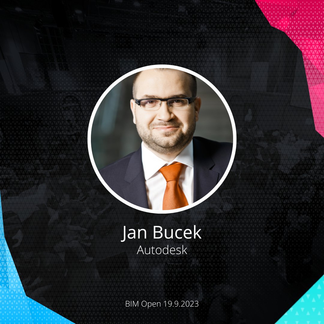 AdeonCz's tweet photo. Představujeme přednášející na BIM Open 2023. Tím je Jan Bucek ze společnosti Autodesk.
Jeho přednáška je nazvaná "Trendy a digitální transformace."
Vstupenky stále k dispozici na ▶️ https://t.co/fVwLZDNvWt
#autodesk #autocad #bim #konference #bimopen https://t.co/GihRmYxx2H