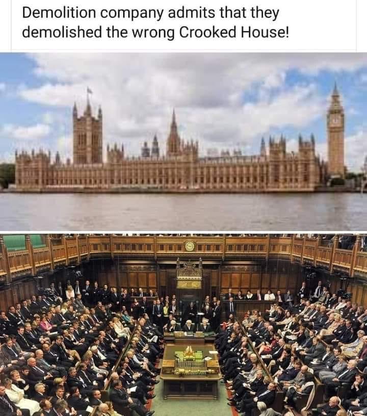 #CrookedHouse