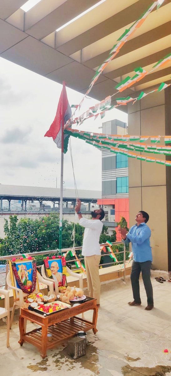 TS_REDCO's tweet photo. #IndependenceDay Celebrations at TSREDCO office, Hyderabad. https://t.co/klt9K0yjVB