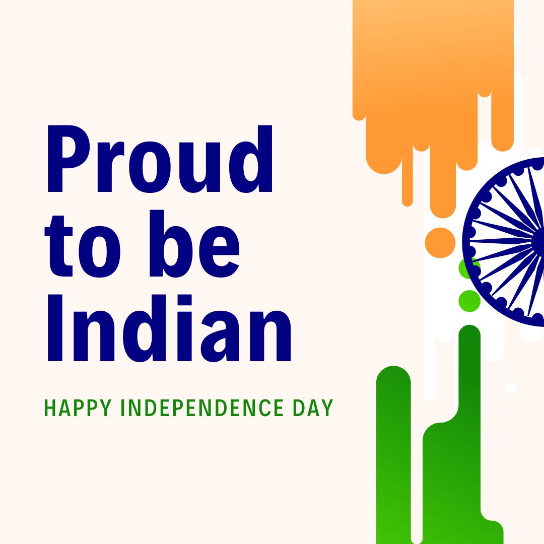 MustRam's tweet image. 🇮🇳 Happy 77th Independence Day! 🇮🇳

Proud to be Indian, cherishing the sacrifices of our forefathers. As a responsible citizen and software engineer, I pledge to uphold our constitution, contribute to society, and safeguard our freedom. 🙌🙏 #IndependenceDay #ProudIndian