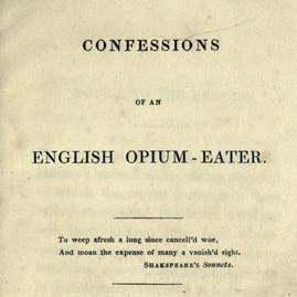 It's the Birthday of Thomas De Quincey - a Scholar, a Journalist, and an Addict. An unquestionably awful man, and a core founder of the drug-memoir genre 
.
.