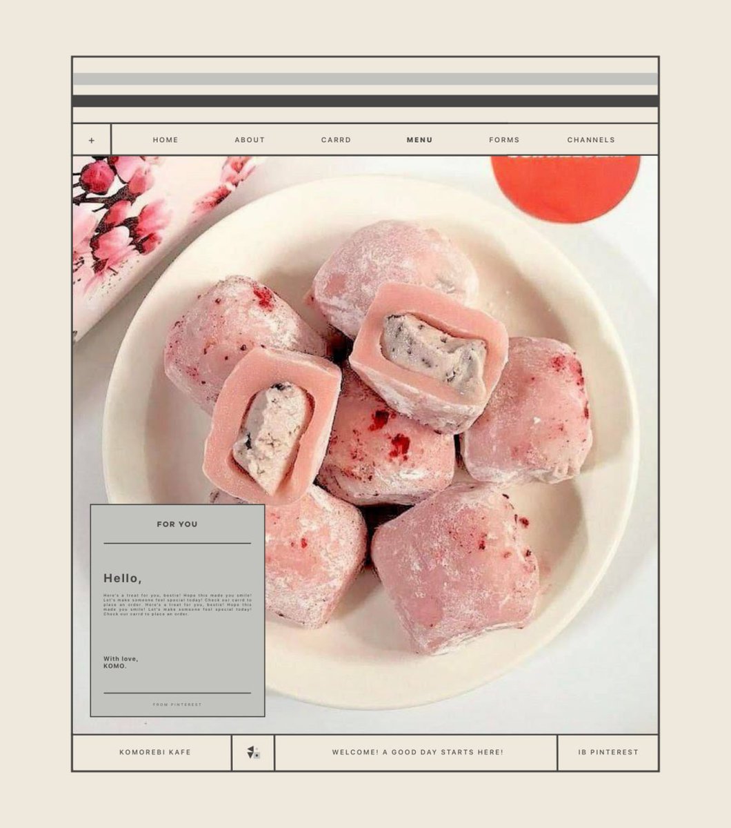 komoave's tweet image. ⠀⠀

͏   こもれび   ⌗   KOMO!
   for  you   @loevito.
   from   ༝༚   avery 🌷
   ⤥    hello po enjoy!

⠀⠀