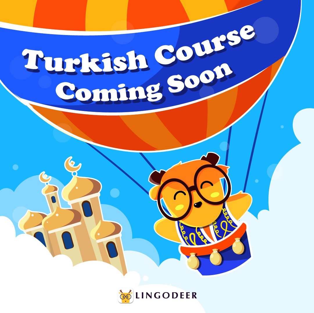 🌟 Attention language lovers and culture enthusiasts! 🌟

I am thrilled to announce that a brand new Turkish Language Course is now LIVE on our Android app! 🇹🇷✨ Get ready to dive into the rich and captivating world of Turkey's fascinating language.#langtwt #Turkish #lingoeer