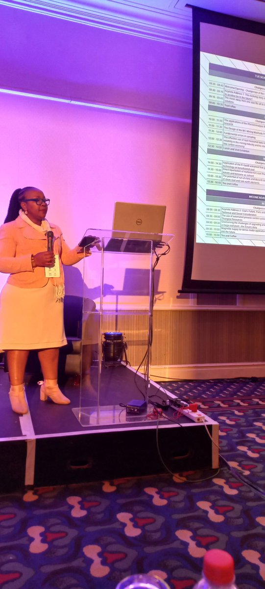 devz_reddy's tweet image. Vumeka Buthelezi opening the 2023 SACPS Conference in Secunda. 

#coal #coalprocessing #sacoalprep