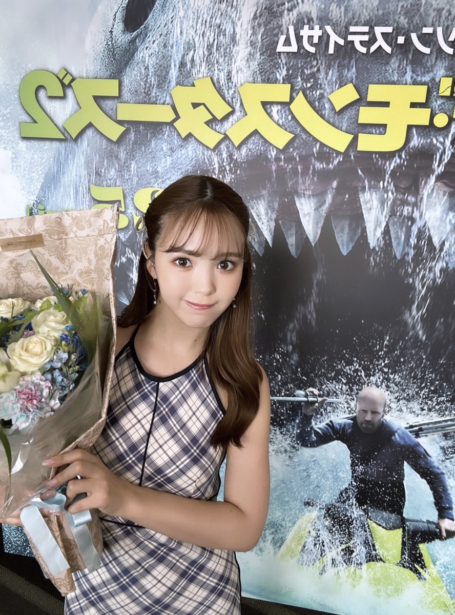MEG ザ・モンスターズ2』の お仕事でしたー！記者さんに撮って頂いた