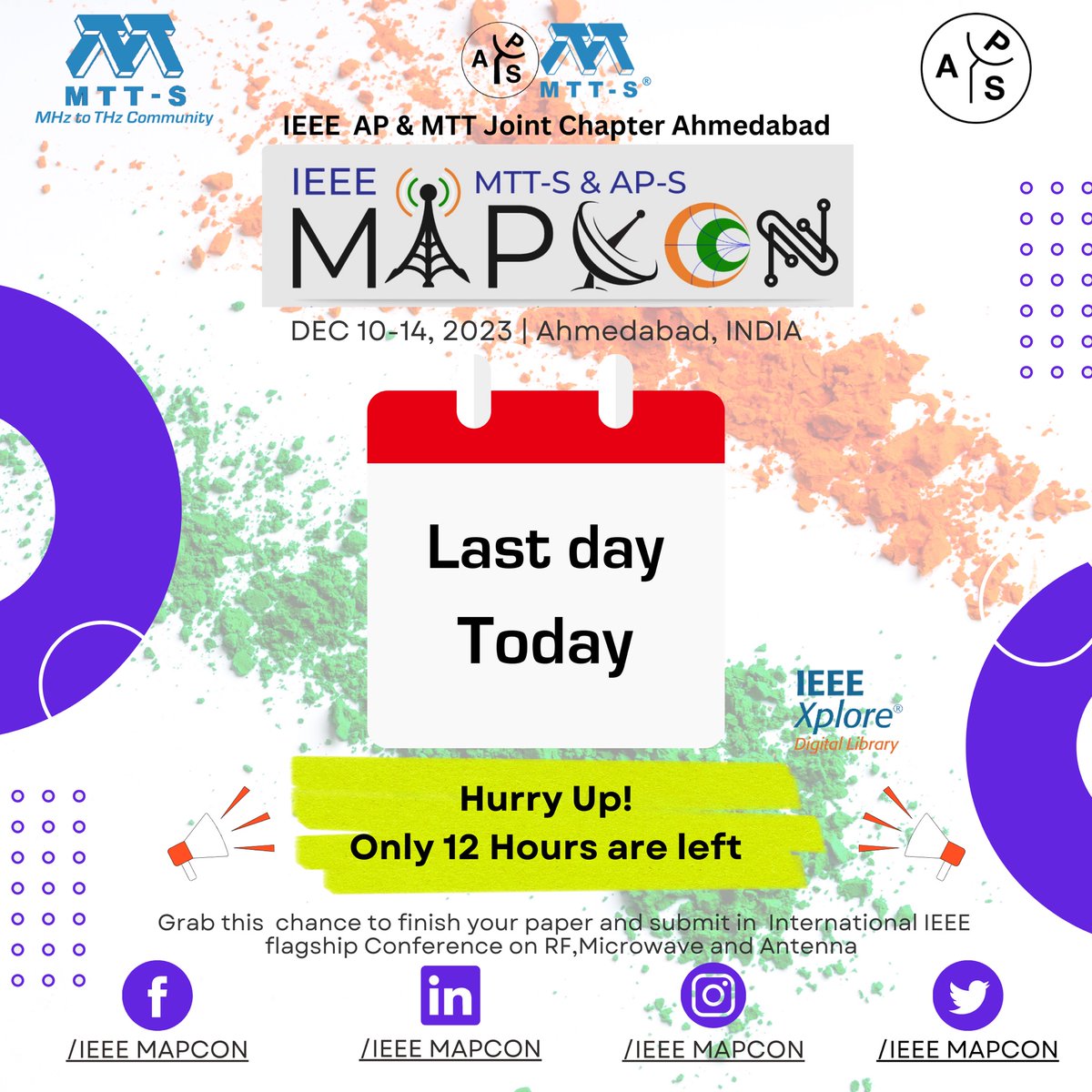 IEEE Microwave, Antenna and Propagation Conference tweet media