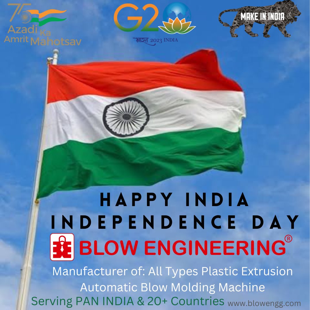 blowengg's tweet photo. #HarGharTiranga #AazadiKaAmritMahotsav #IndependenceDayIndia #blowmoulding https://t.co/UWApaXM86X